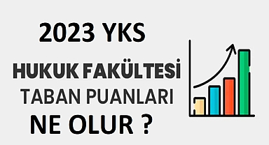 2023 YKS HUKUK FAKÜLTESİ TABAN PUANLARI NE OLUR ?