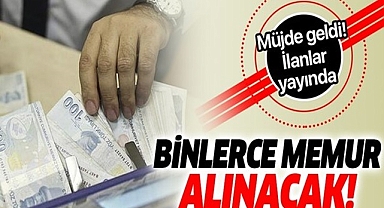 Kamu Kurumlarına 30 bin 750 Personel Alımı Başladı