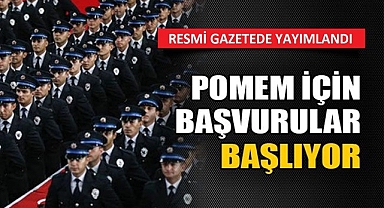 SON DAKİKA! 30. DÖNEM POMEM GİRİŞ SINAVI ADAY BELİRLEME ÖN BAŞVURU DUYURUSU RESMİ GAZETEDE YAYIMLANDI