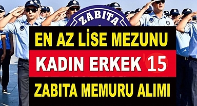 Tekirdağ Süleymanpaşa Belediyesi Zabıta Memuru Alım İlanı
