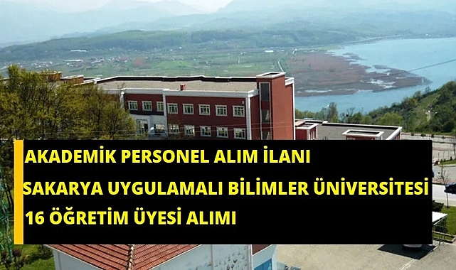 16 ÖĞRETİM ELEMANI ALIM İLANI
