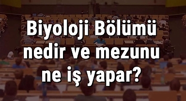 2023 YKS MESLEK TANITIM – BİYOLOJİ BÖLÜMÜ