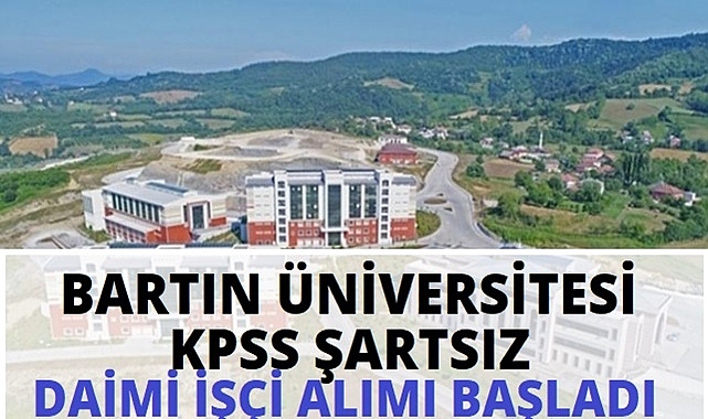 KPSS ŞARTSIZ DAİMî İŞÇİ ALIMI BAŞLADI