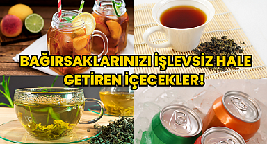 Bağırsaklarınızı İşlevsiz Hale Getiren İçecekler! 