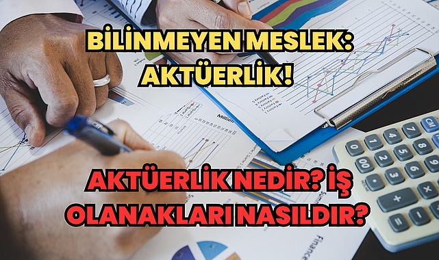 Bilinmeyen Meslek: Aktüerlik! Aktüerlik Nedir? İş Olanakları Nasıldır?