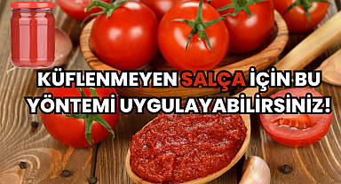 Küflenmeyen Salça İçin Bu Yöntemi Uygulayabilirsiniz!