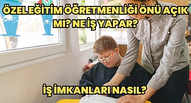 Özel Eğitim Öğretmenliği Önü Açık mı? Ne İş Yapar? İş İmkanları Nasıl? 