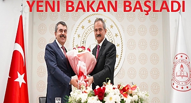 YENİ MİLLİ EĞİTİM BAKANI YUSUF TEKİN GÖREVE BAŞLADI! İLK AÇIKLAMALAR