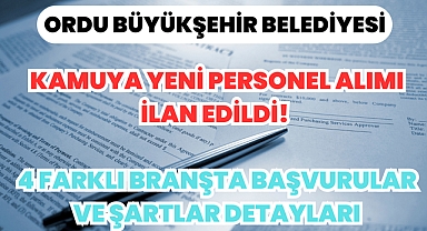Kamuya Yeni Personel Alımı İlan Edildi! 4 Farklı Branşta Başvurular ve Şartlar Detayları