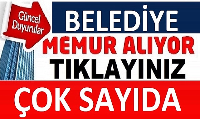 İNEGÖL BELEDİYESİ 20 KAMU İŞÇİSİ ALIMI YAPACAK!