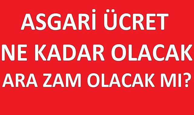 2024 Asgari Ücret Ara Zam Olacak Mı? Asgari Ücret Ne Kadar Olacak?