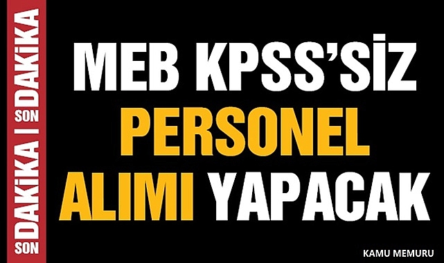 İKİ ÖĞRETMENEVİNE PERSONEL ALIMI YAPILACAK!