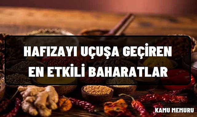 Zihni Açan Baharat: Hafızayı Uçuşa Geçiren En Etkili Baharatlar