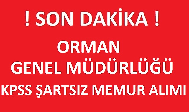 OGM KPSS'siz Sözleşmeli Personel Alımı (Pilot)