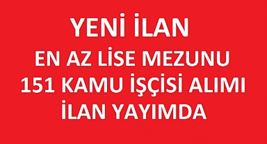 MSB ANT Başkanlığı İŞKUR Üzerinden 151 Kamu İşçi Alımı İlanı Yayımlandı