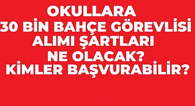 30 Bin Bahçe Görevlisi Alımı İçin Gözler İŞKUR’da: Başvuru Şartları Belli Oldu mu?
