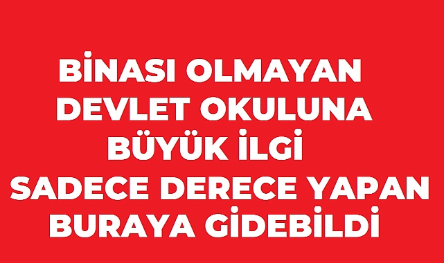 Binası tamamlanmadan tıp fakültesine yoğun ilgi: 30 kişilik kontenjan doldu