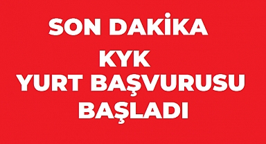 SON DAKİKA! KYK YURT BAŞVURULARI BAŞLADI