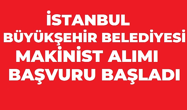 Tren Sürücüsü Alımı Başladı! En Az Meslek Lisesi Mezunu Adaylar Başvurabilecek