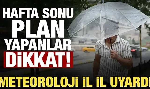 Meteoroloji’den 7 Günlük Hava Tahmini: Yağışlı ve Serin Hava Geliyor