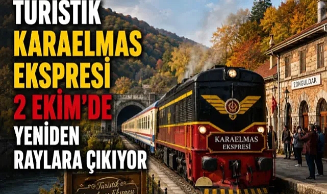 Turistik Karaelmas Ekspresi 2 Ekim’de Yeniden Seferlere Başlıyor
